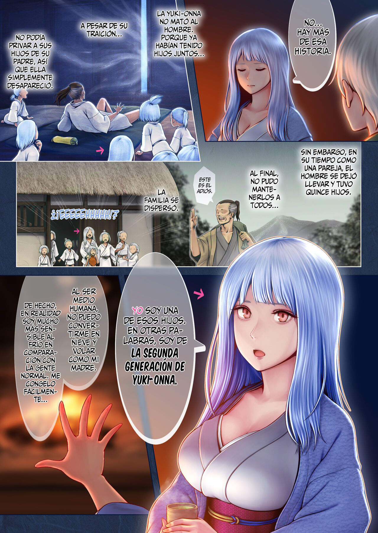 Yotogi no Yukionna Setsu – Atatamenai to, Koorimasu - Página 8