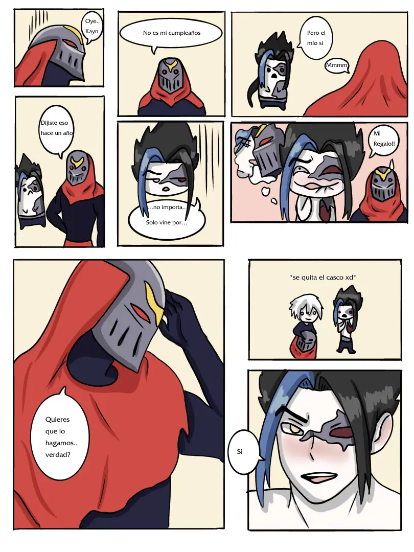 Zed x Kayn – LoL Hentai - Página 4