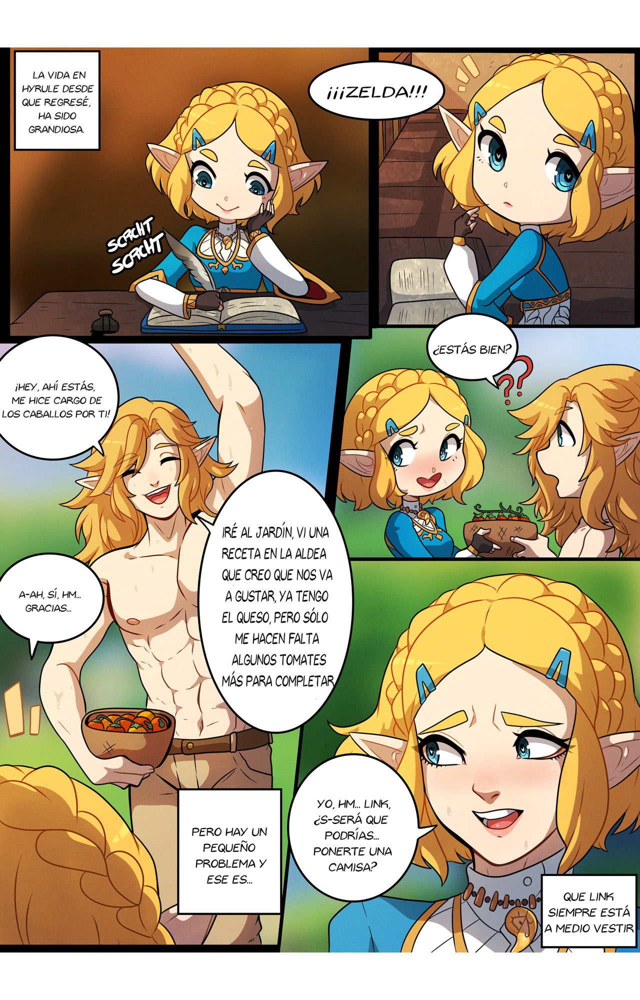 A Night with Zelda – Kinkymation - Página 3