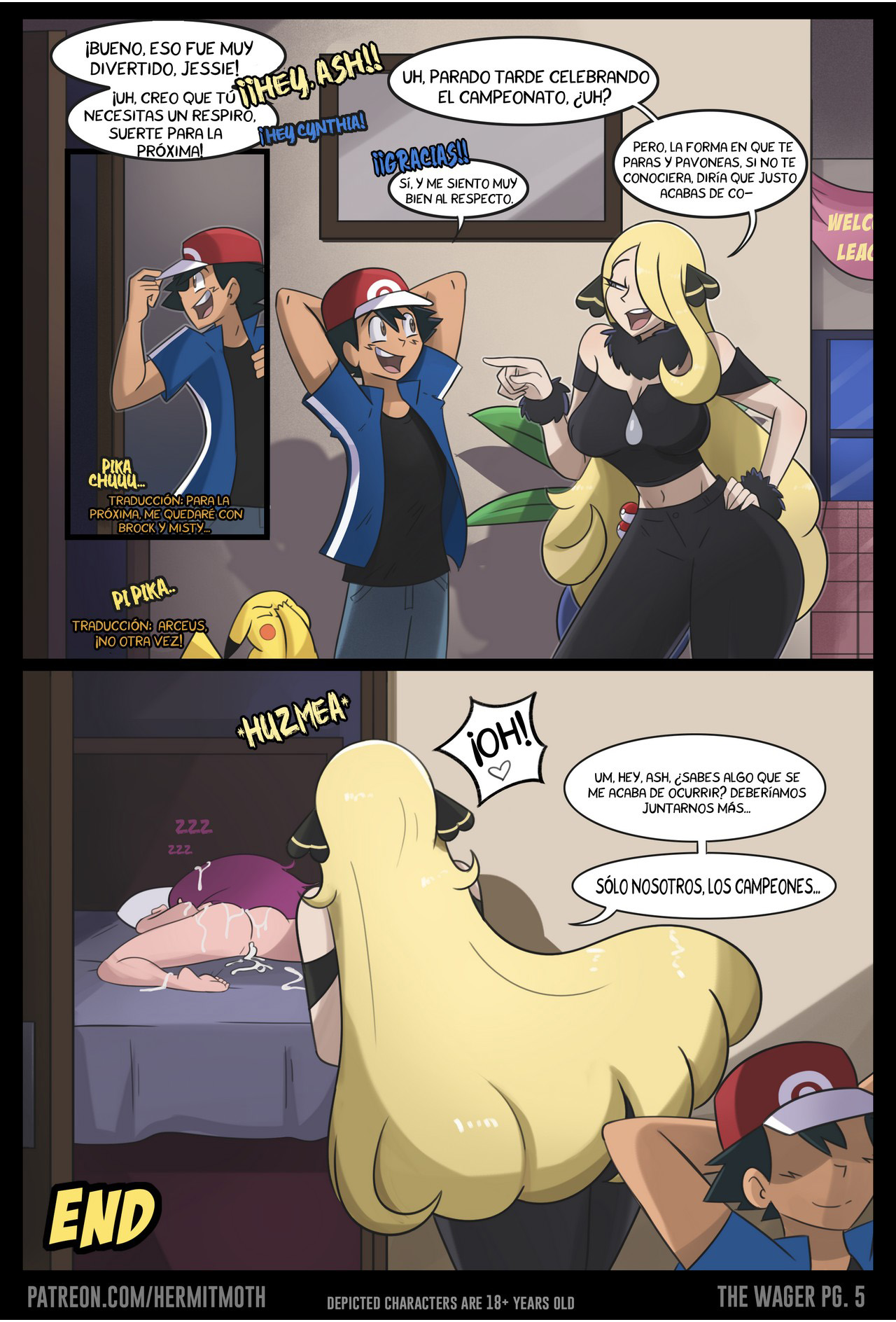 Jessie and Ash make a Wager – Hermit Moth - Página 5