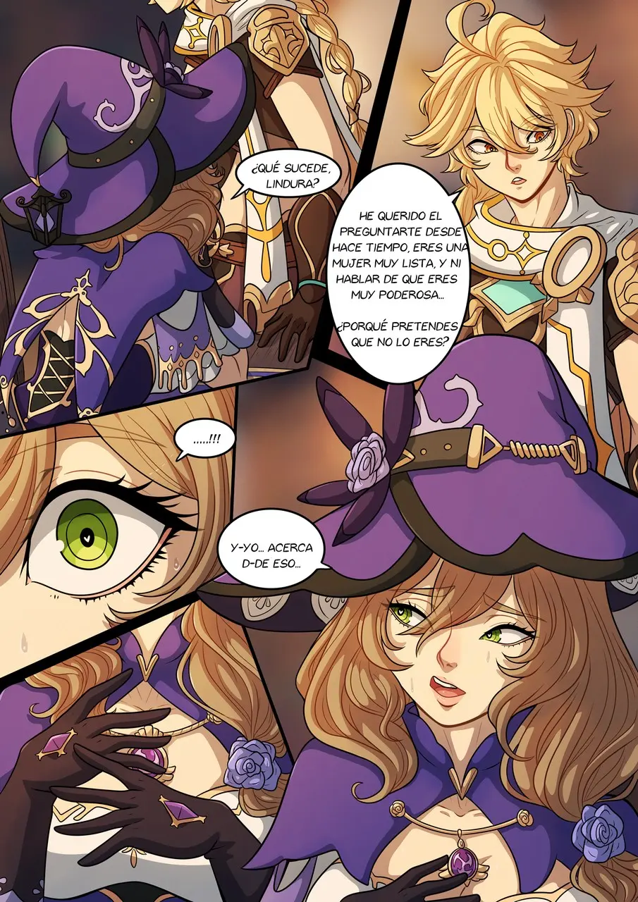 The Traveler’s Guide to Teyvat’s Heart-Lisa – Kinkymation - Página 7